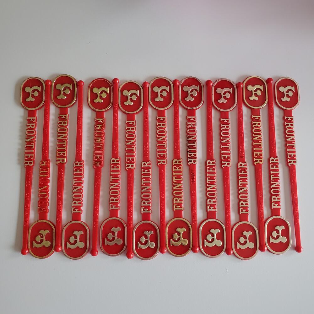 FRONTIER CASINO STIR STICKS LOT OF 17